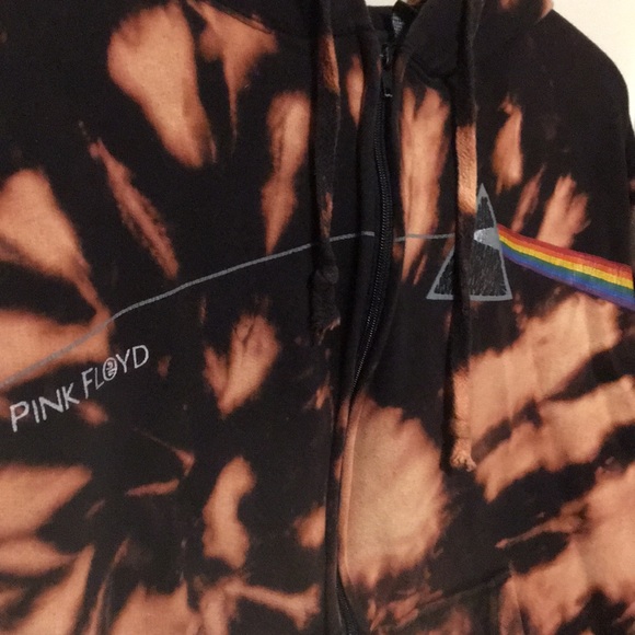 Pink Floyd Bleach Dyed Hoodie 💕 - Picture 2 of 7